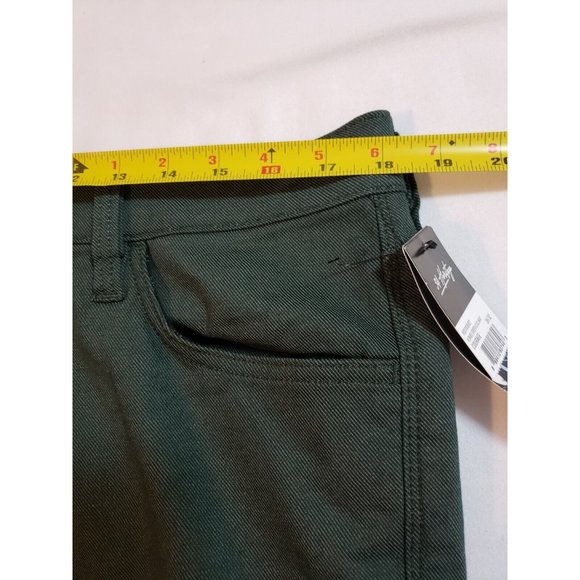 34 Heritage Green Cool Max Courage Jeans Mid rise Straight NEW size 36 x 32 - Picture 11 of 14